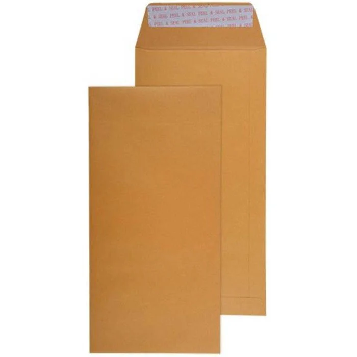 Cumberland Envelopes Pocket Strip Seal 85GSM 305x150mm Gold Box 250 - Image 2