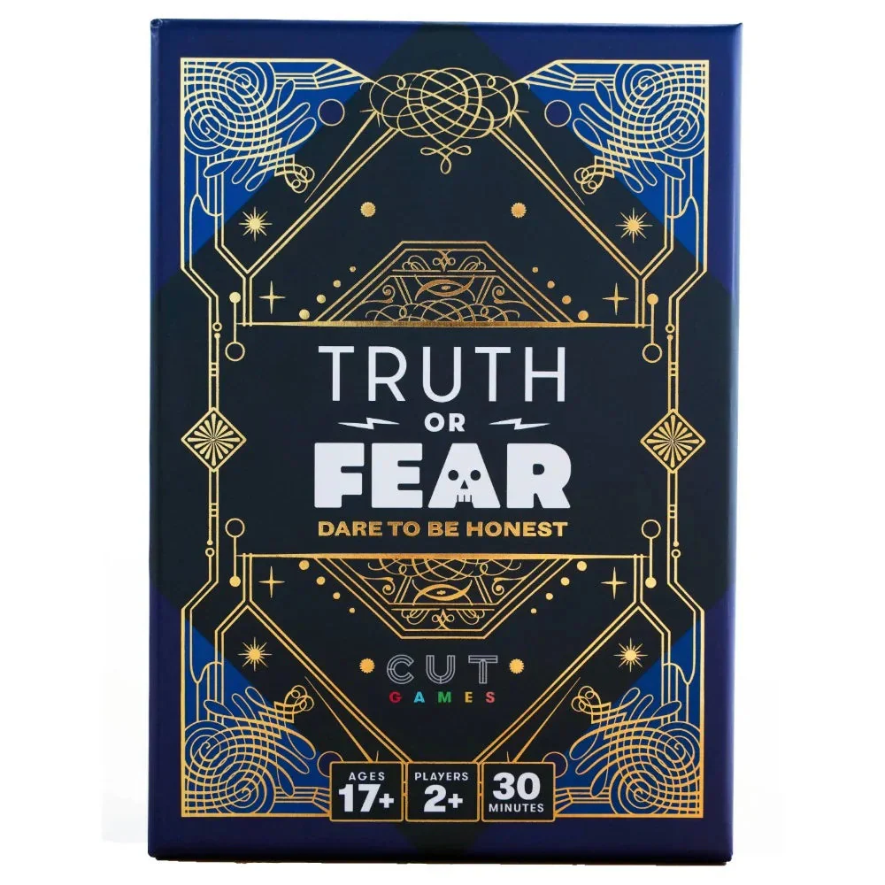 Cut Games Truth or Fear Dare to be Honest Party Game