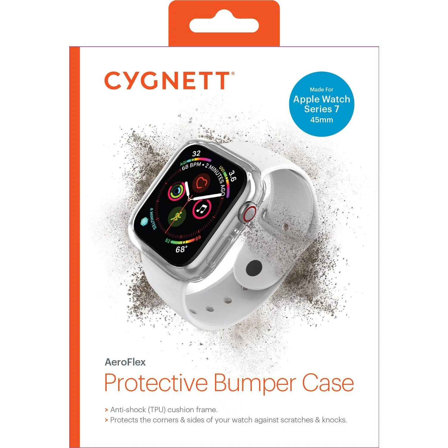 Cygnett AeroFlex Frame for Apple Watch Series 7/8/9 45mm - Image 7