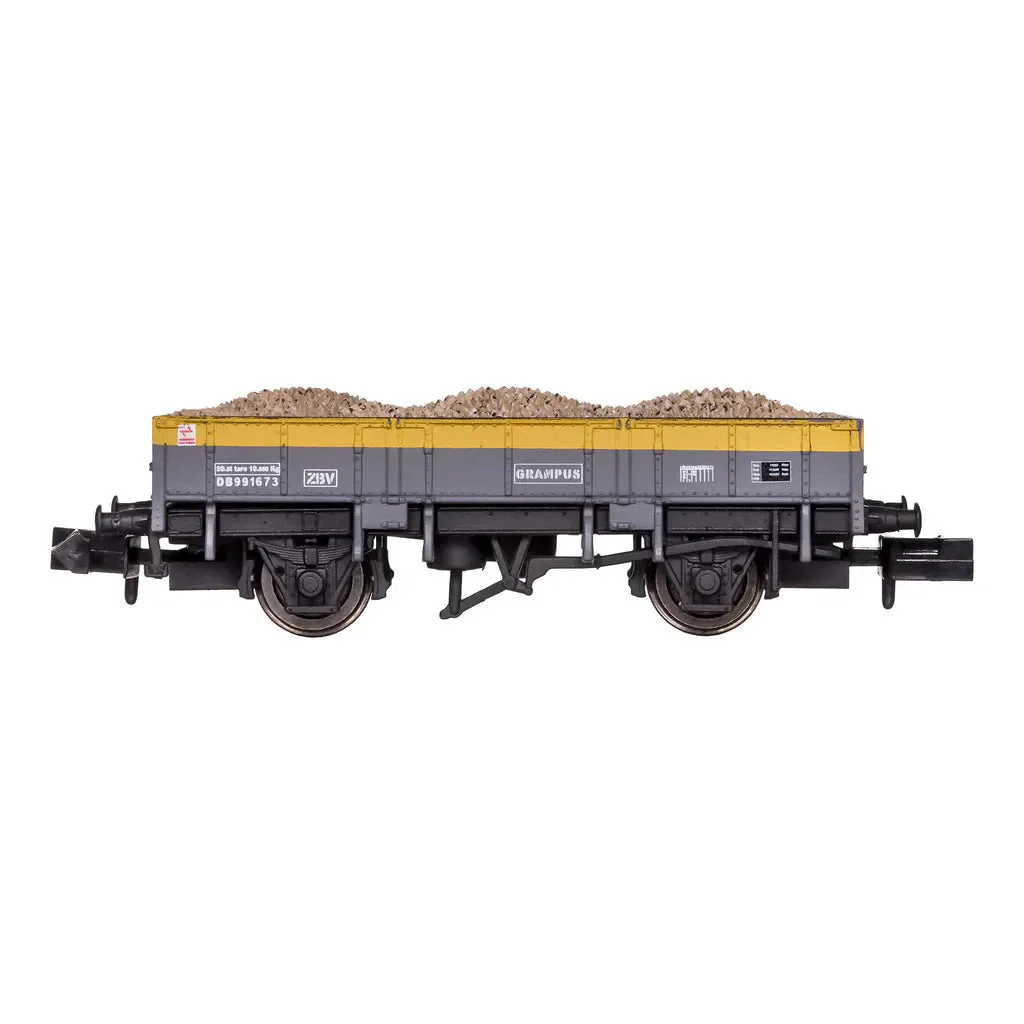 Dapol N Grampus Engineers Grey/Yellow 'Dutch' DB991673