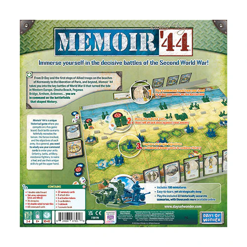 Days Of Wonder Memoir 44 (Refresh) - Image 3