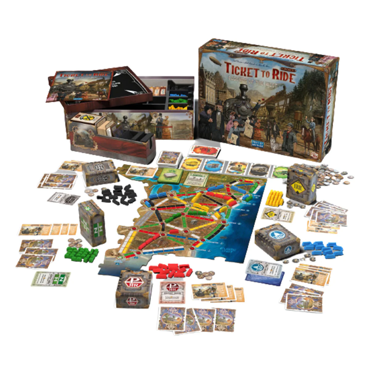 Days Of Wonder Ticket to Ride Legacy - Legends of the West - Image 2