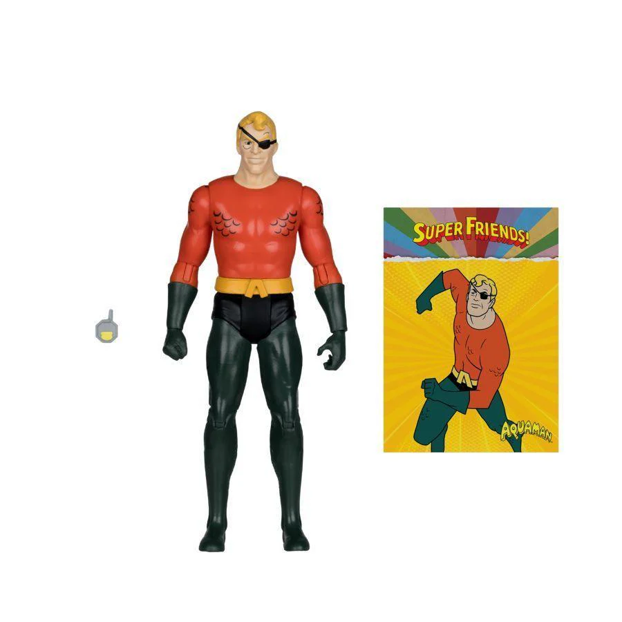DC Comics – Evil Aquaman Retro Super Friends 6" Figure - Image 6