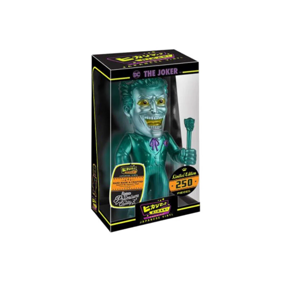DC Comics Joker with Envy Hikari Vinyl Figure Villain Toy 18x10cm (Green)