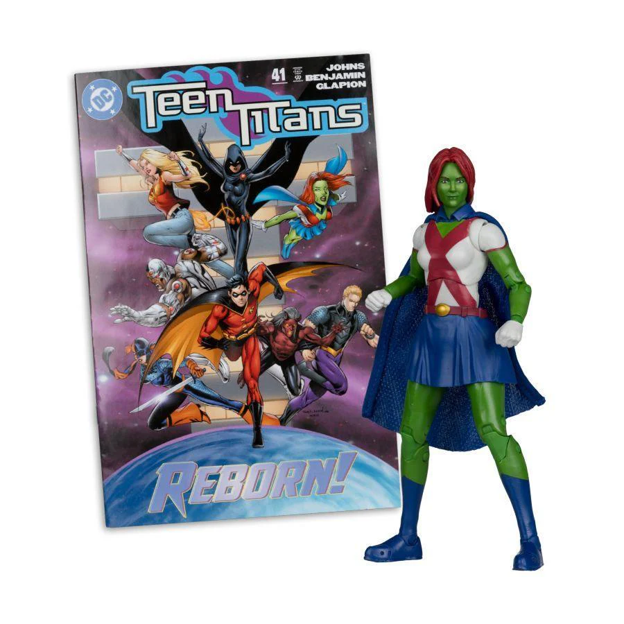 DC Comics – Miss Martian (Teen Titans #41) Page Punchers 7" Figure - Image 10