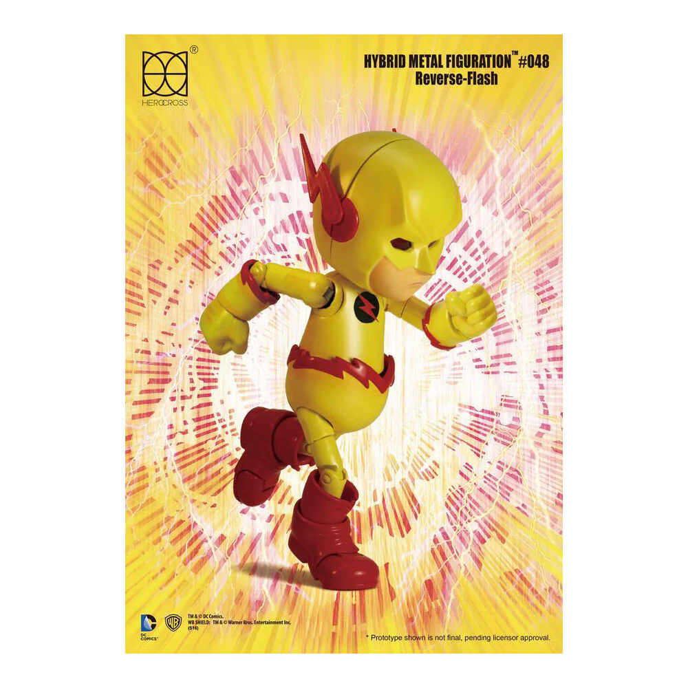 DC Comics Reverse Flash Hybrid Metal Figuration Action Figure 5.5in - Image 2