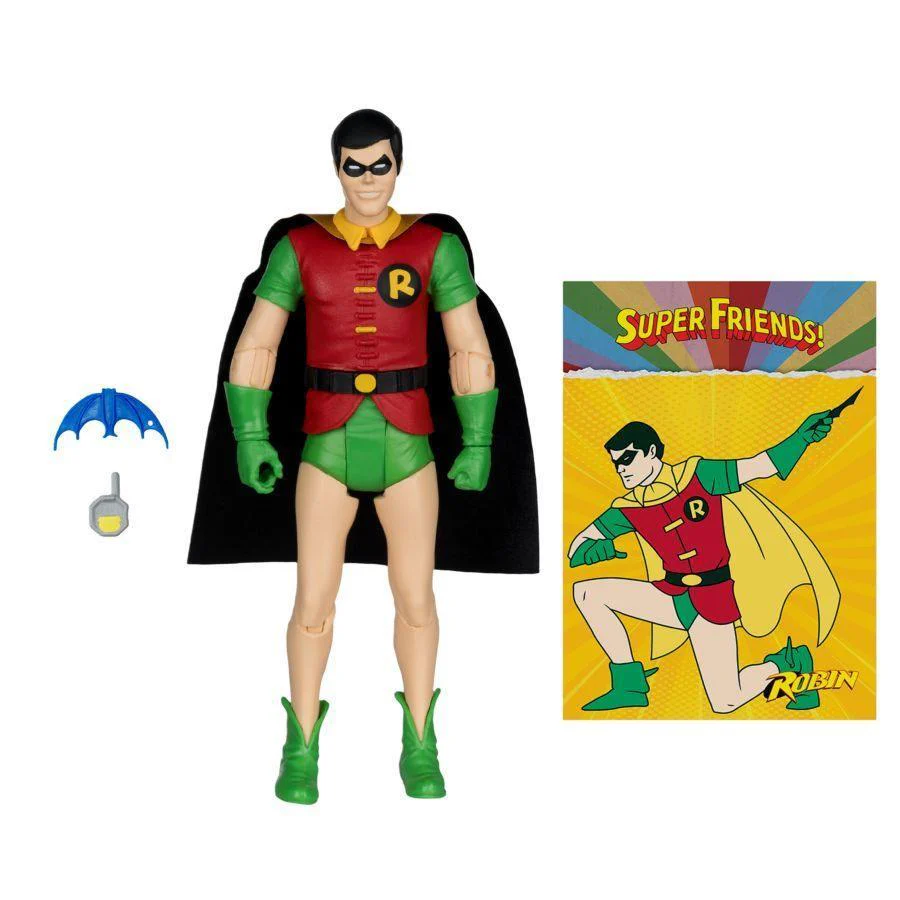 DC Comics – Robin Retro Super Friends 6" Figure - Image 7