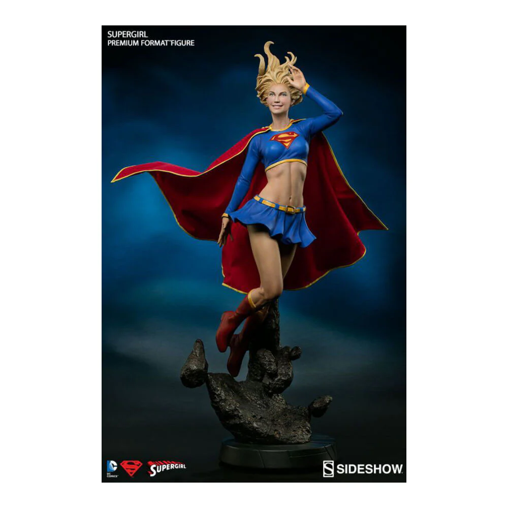 DC Comics Supergirl Premium Format 1:4 Scale Statue - Image 3