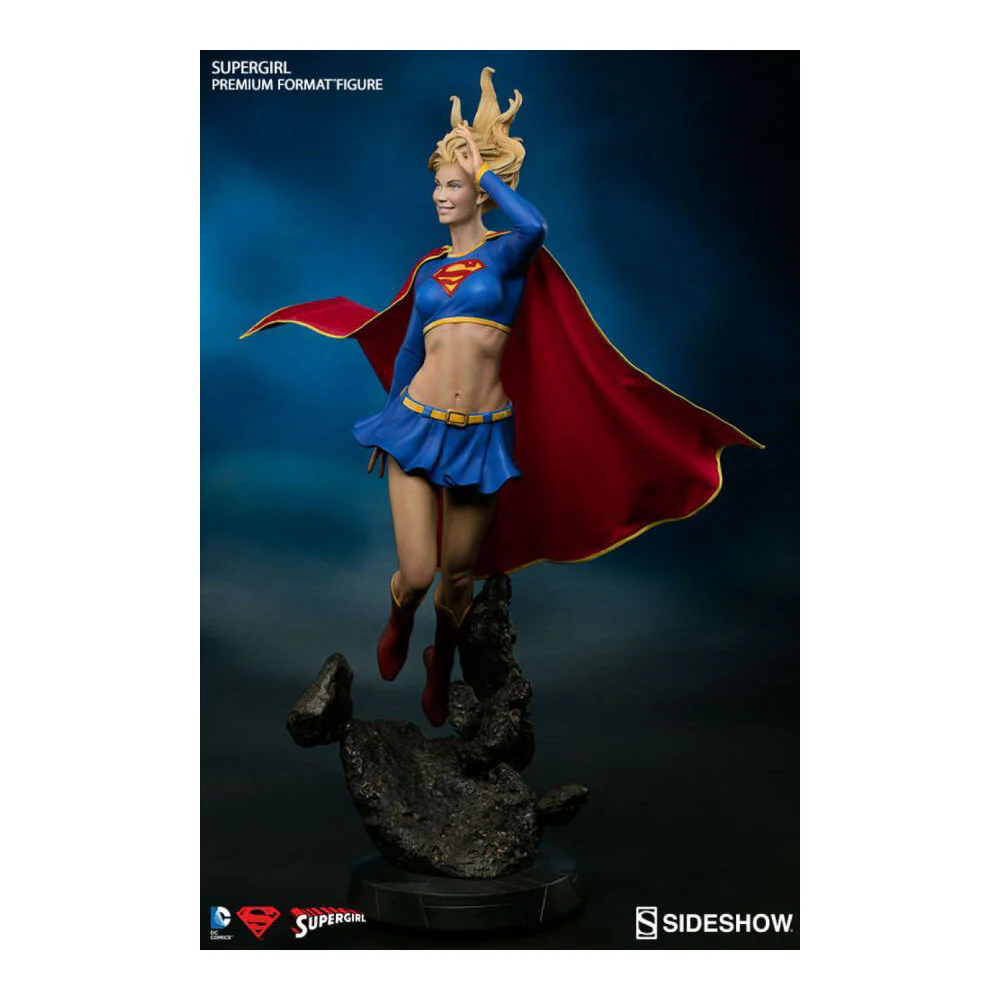DC Comics Supergirl Premium Format 1:4 Scale Statue - Image 4