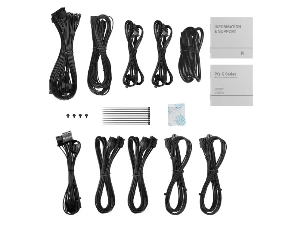 Deepcool PQ850G 850W 80+ Gold Fully Modular ATX 3.1 Power Supply - Black - Image 6