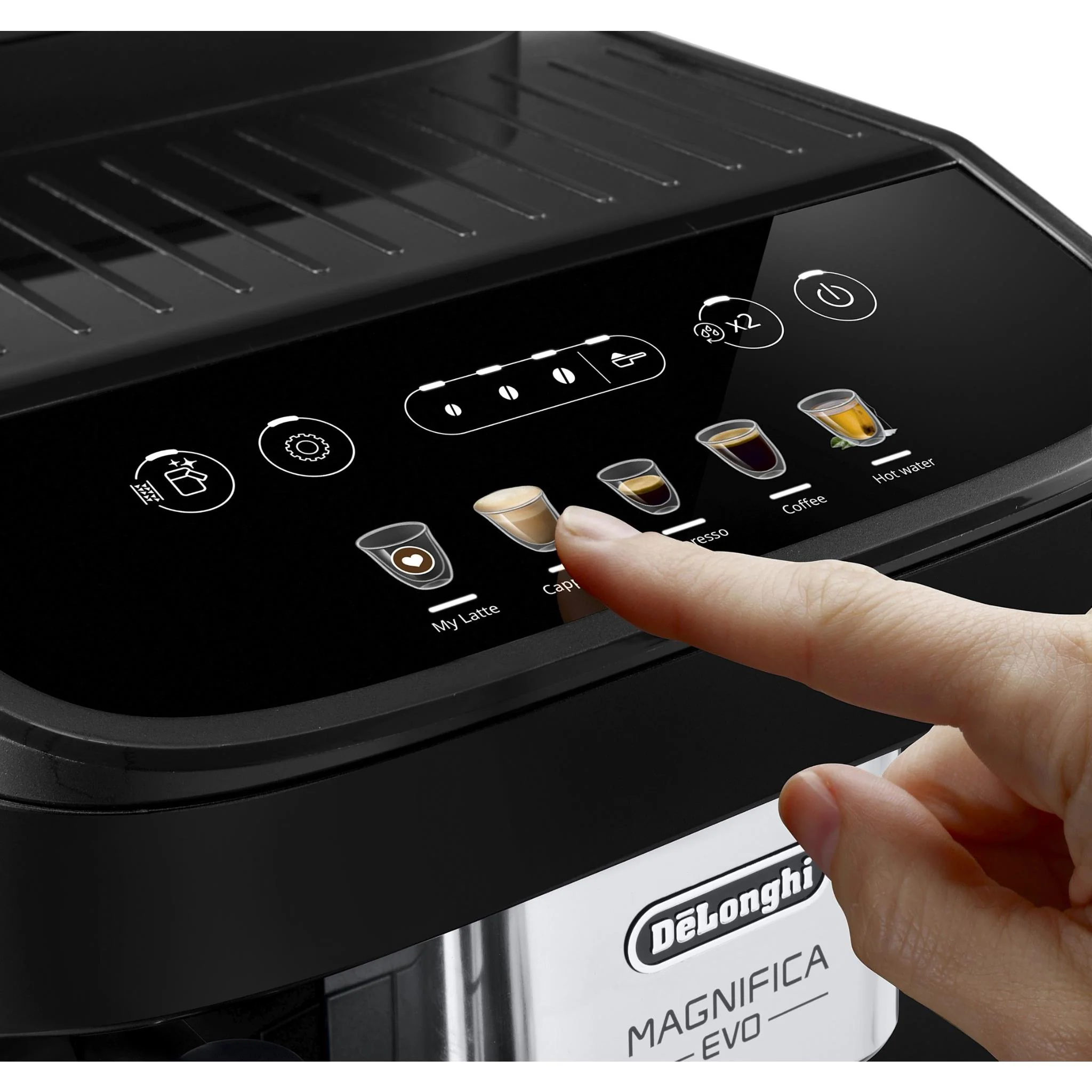 DeLonghi ECAM29062B Magnifica Evo Black Coffee Machine (Black) - Image 4