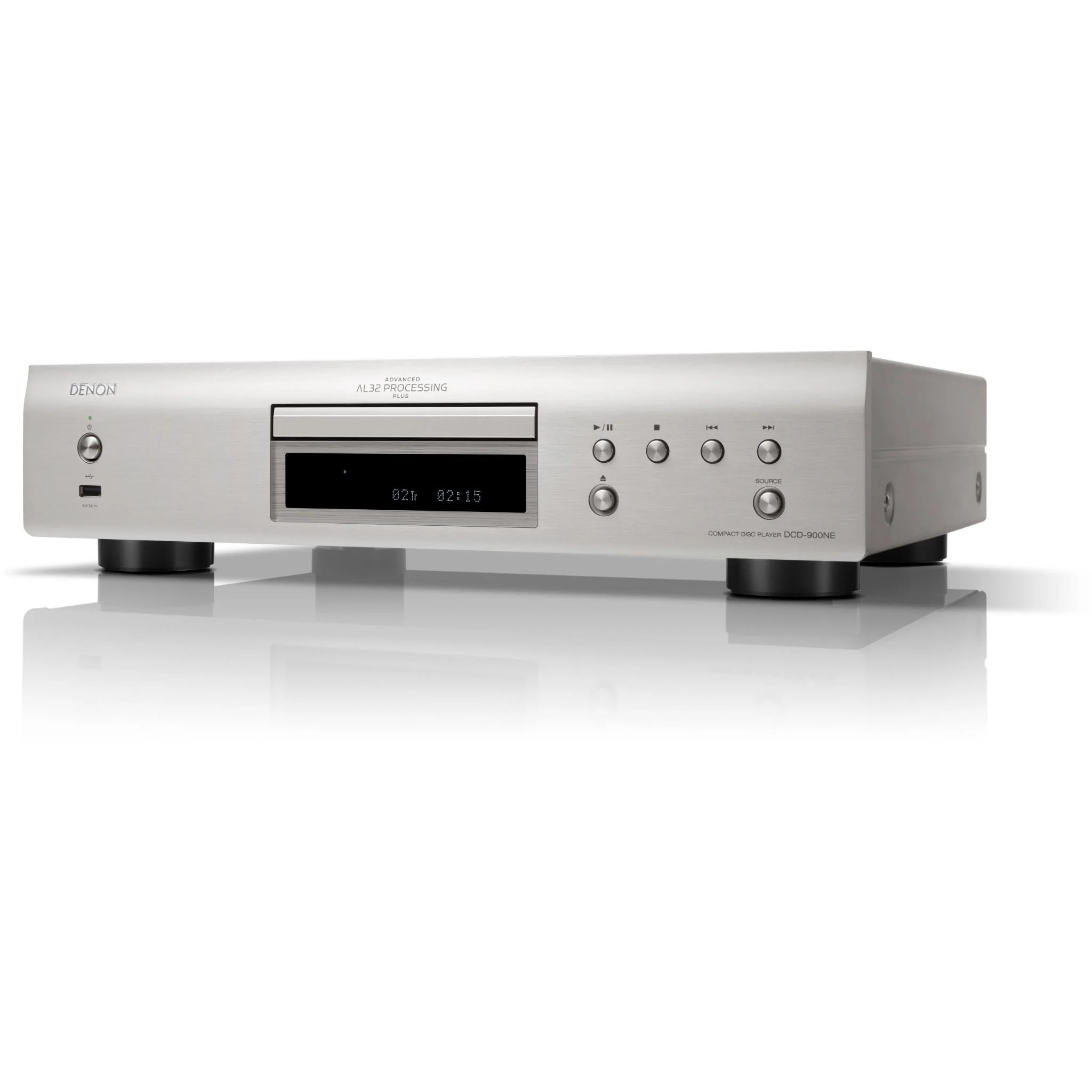Denon DCD900NES CD Player with Advanced AL32 Processing Plus and USB (Silver)
