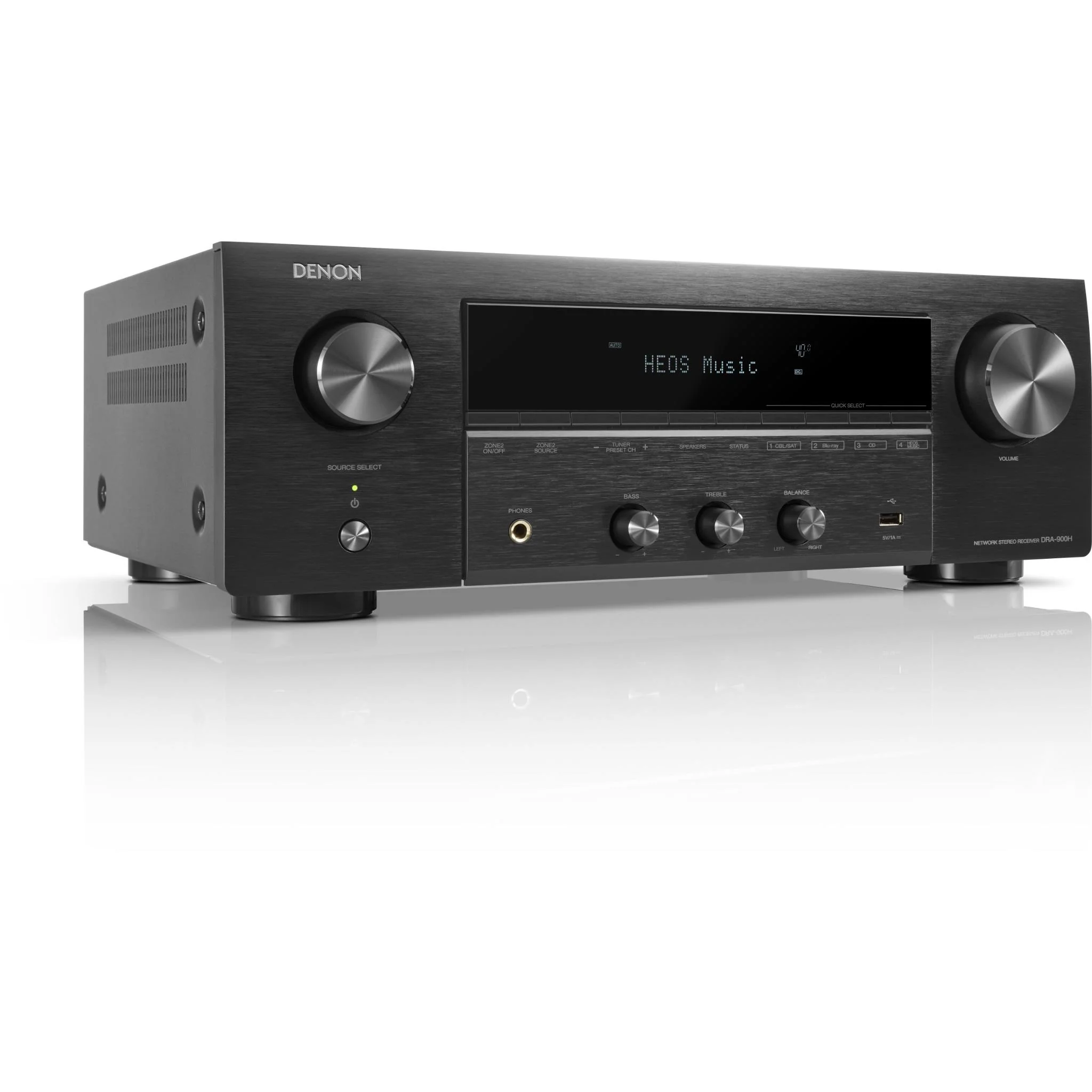 Denon DRA-900H 2.2 Ch 8K Network Stereo Receiver with HEOS (Black) - Image 3
