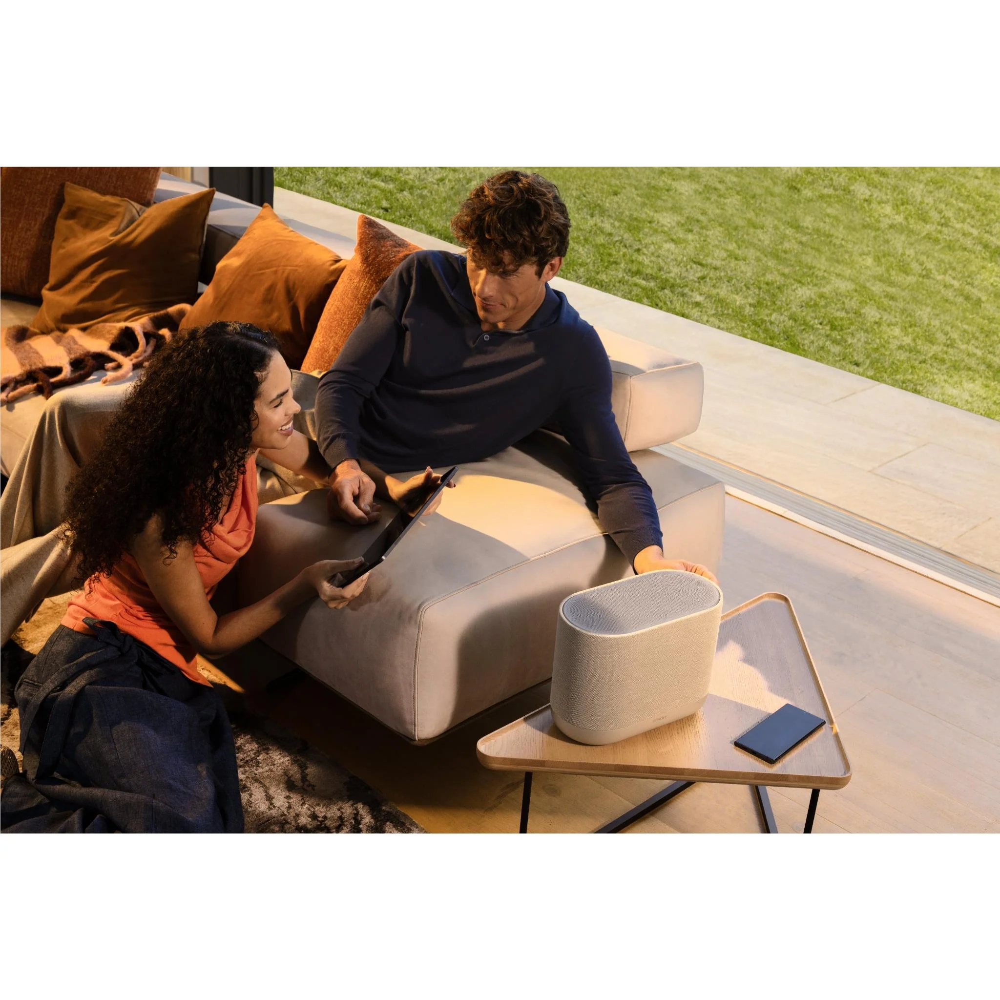 Denon Home 400 Wireless Smart Speaker Powered by Heos


 (Stone) - Image 7