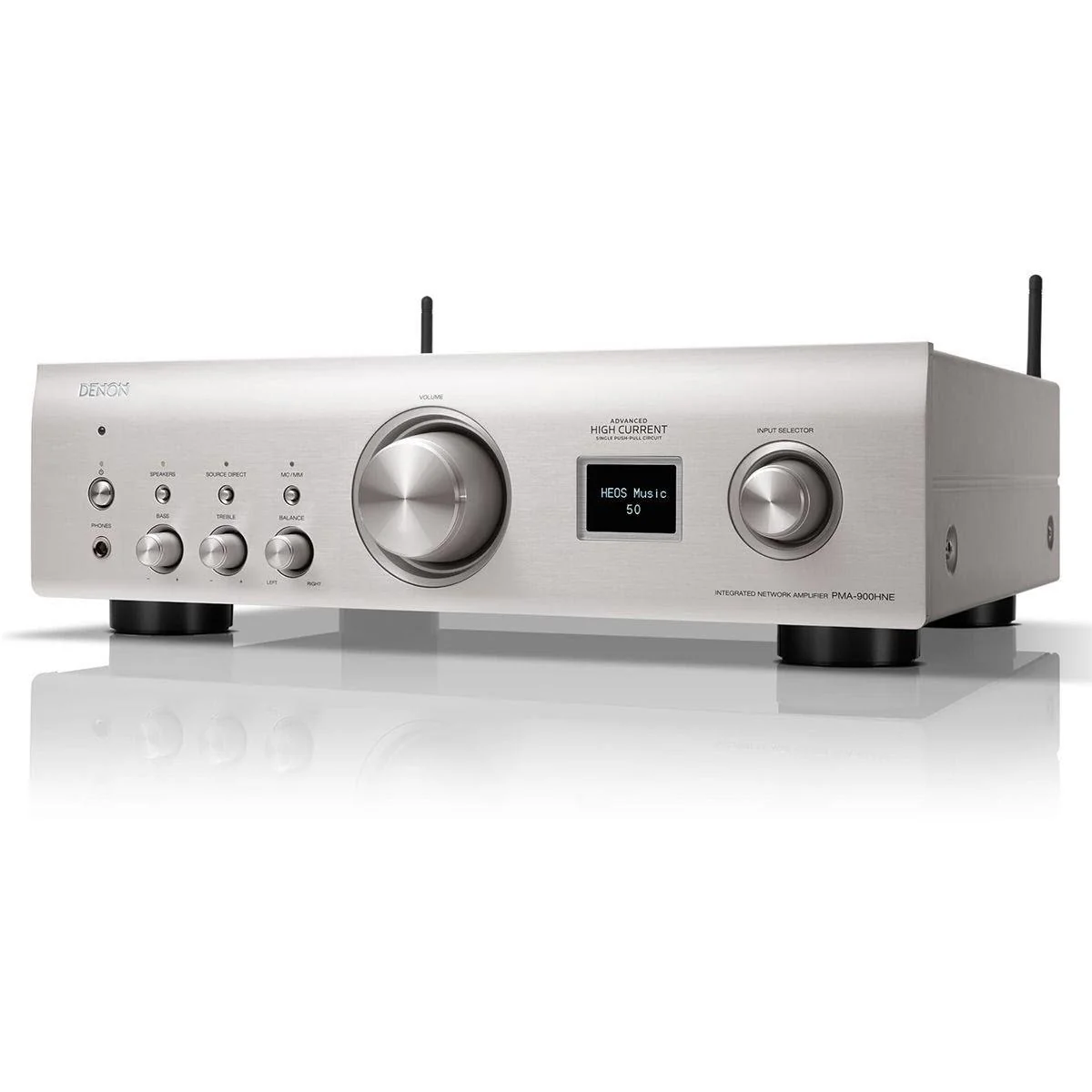 Denon PMA-900HNE Integrated Network Amplifier with HEOS (Silver) - Image 3