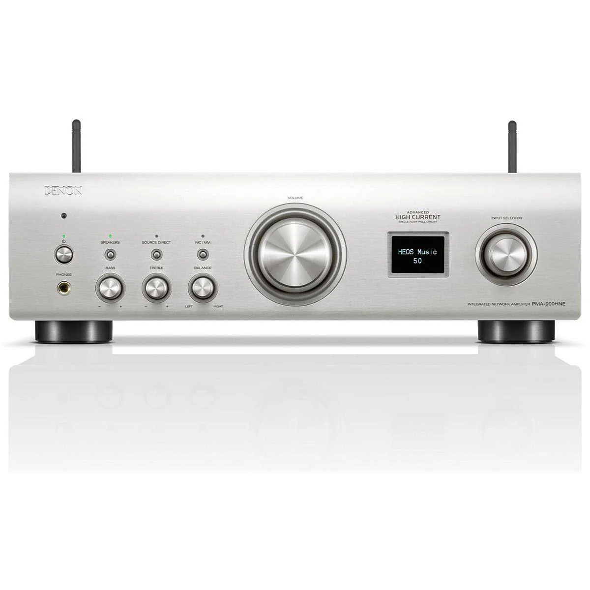 Denon PMA-900HNE Integrated Network Amplifier with HEOS (Silver) - Image 4