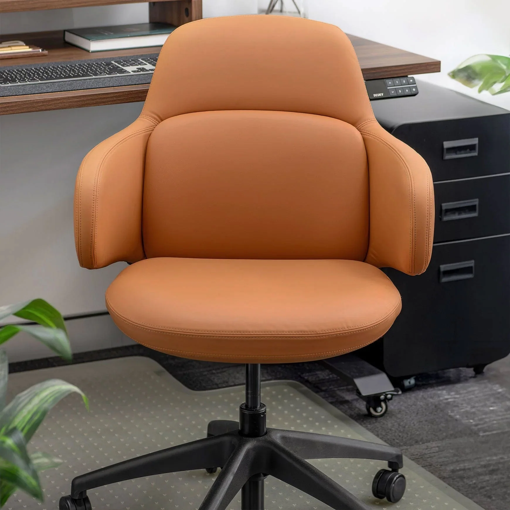 Desky Arco Office Chair - Pebble Grey - Image 3