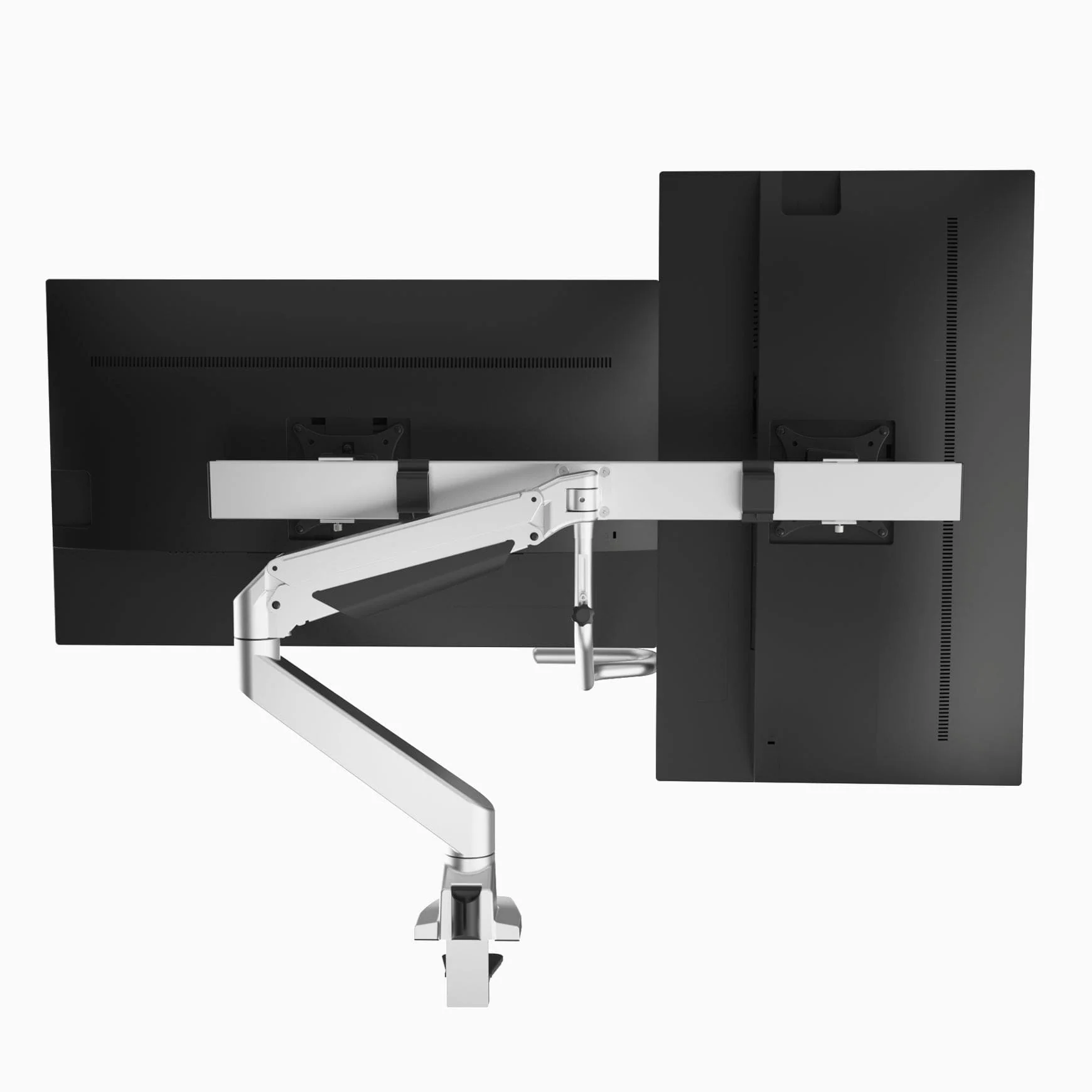 Desky Dual Bar Monitor Arm - Black - Image 2