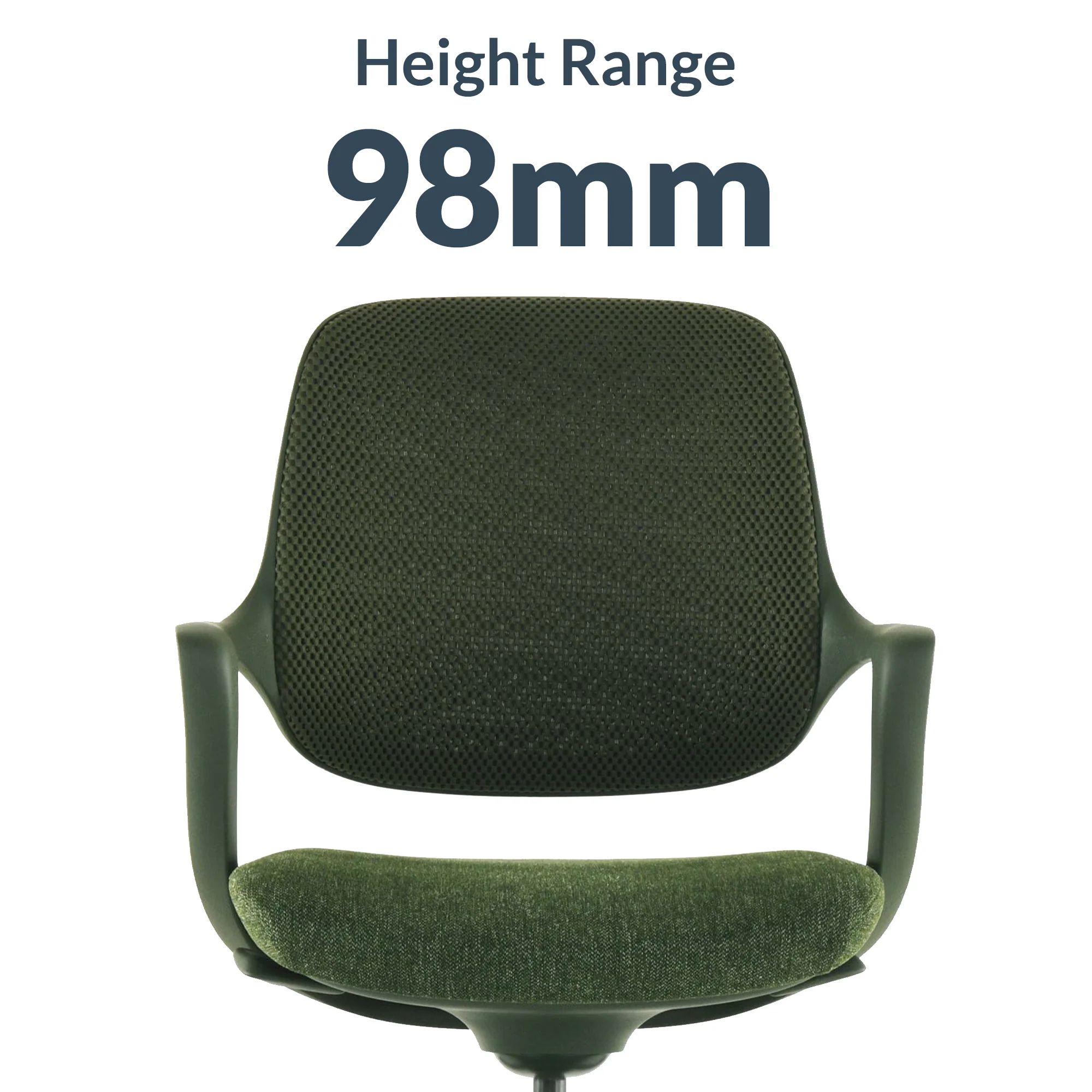 Desky Evoque Low Back Office Chair - Wheat / Yes - Image 4