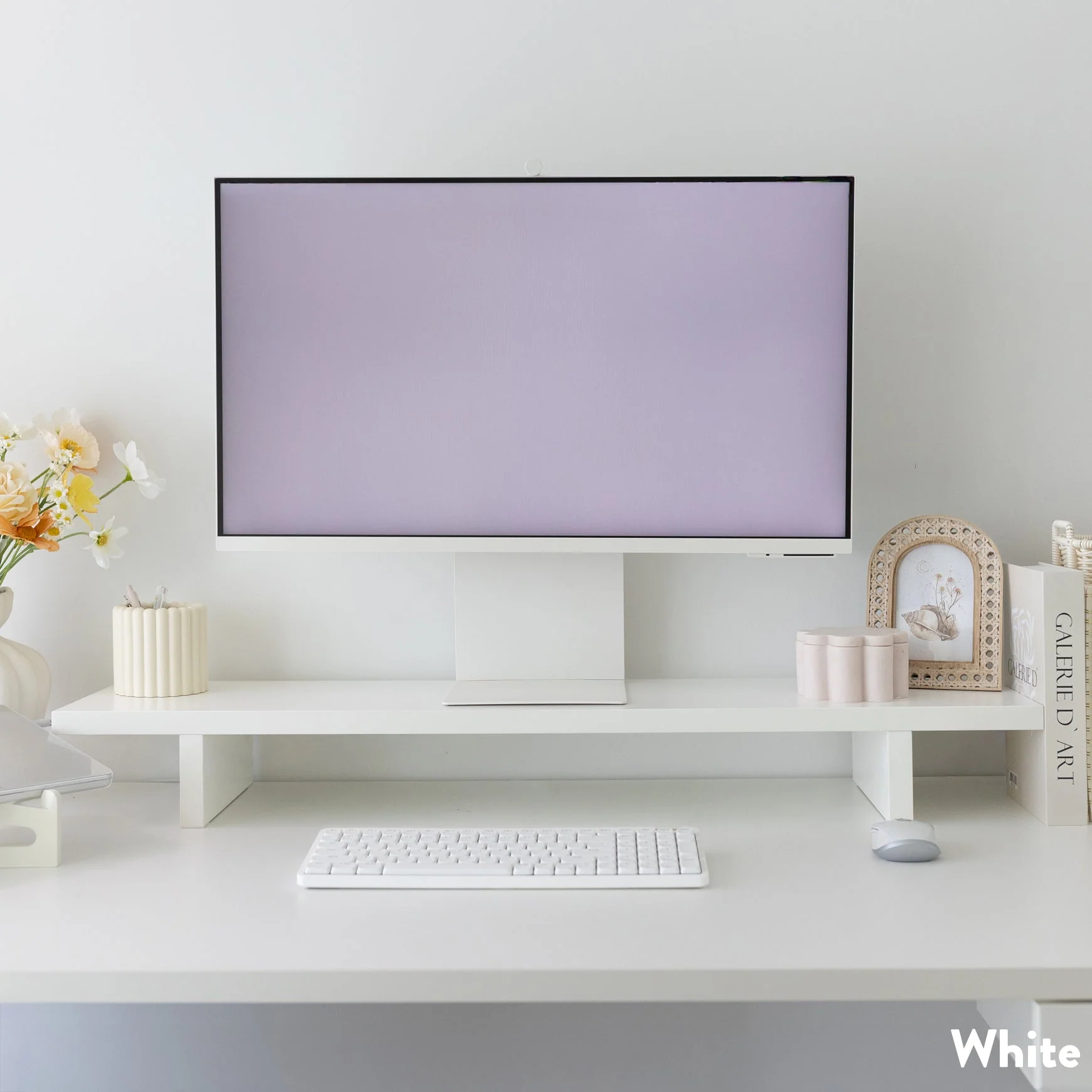 Desky Minimal Monitor Stand - Prime Oak Melamine - Image 5