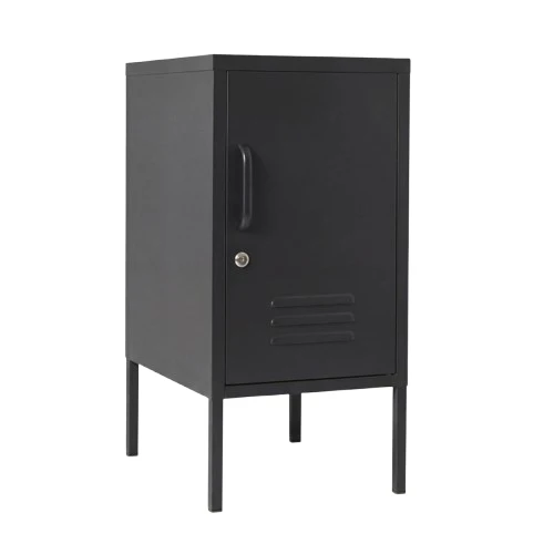 Desky Oslo Metal Locker Cabinet - Dark Grey / Right Opening