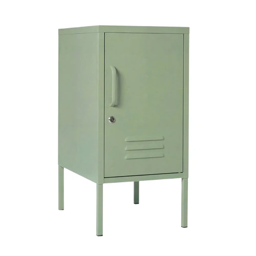 Desky Oslo Metal Locker Cabinet - Sage / Right Opening