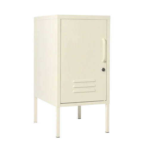 Desky Oslo Metal Locker Cabinet - Wheat / Left Opening