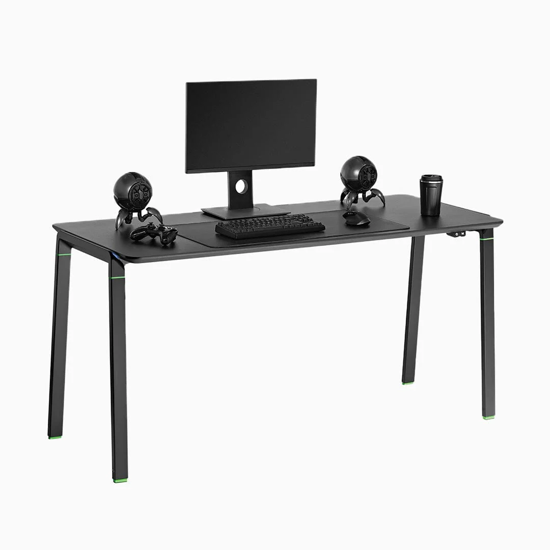 Desky RGB LED Gaming Desk - Cable Tray + 4 Powerpoints - Image 9