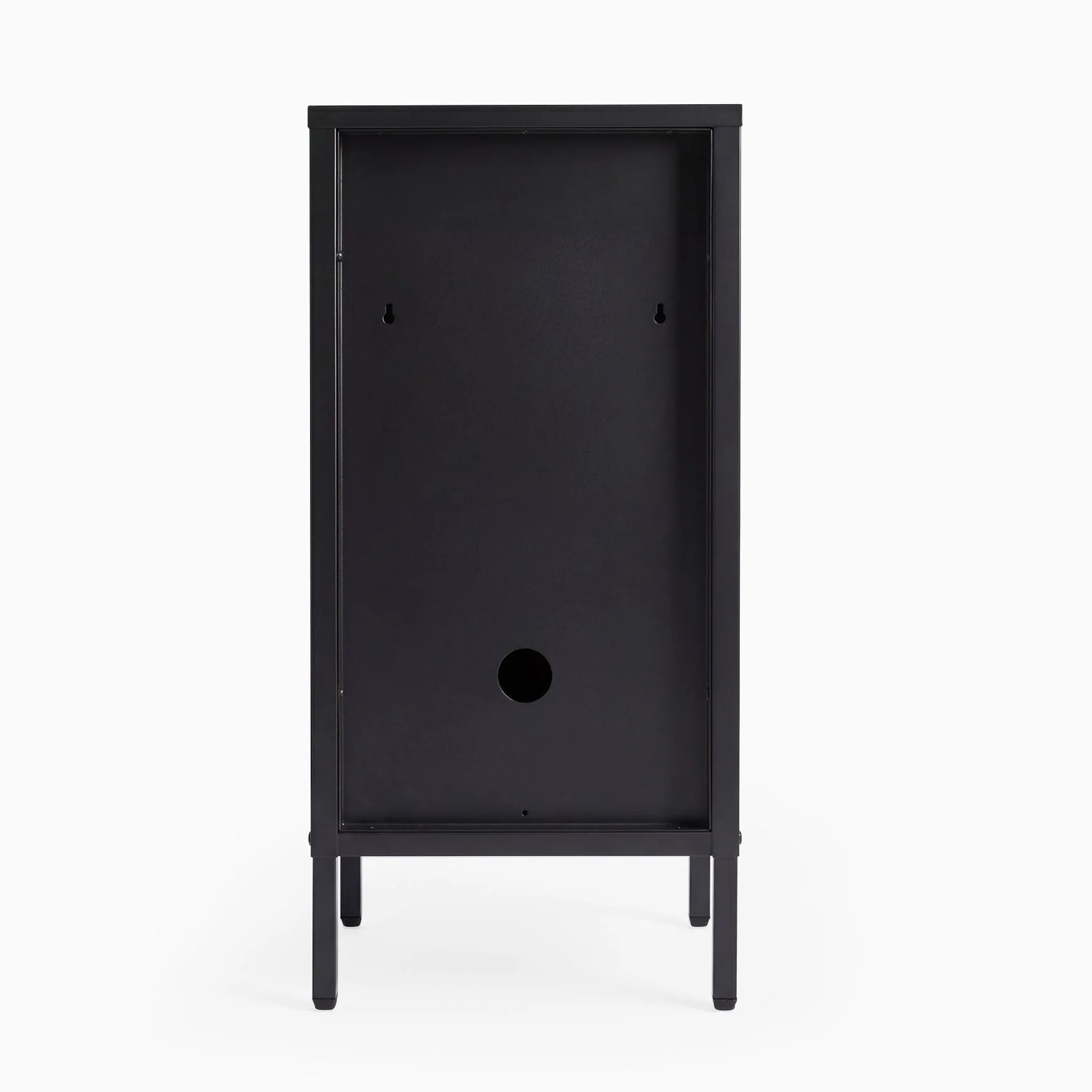 Desky Sidekick Metal Locker Cabinet - Black / Right Opening - Image 4