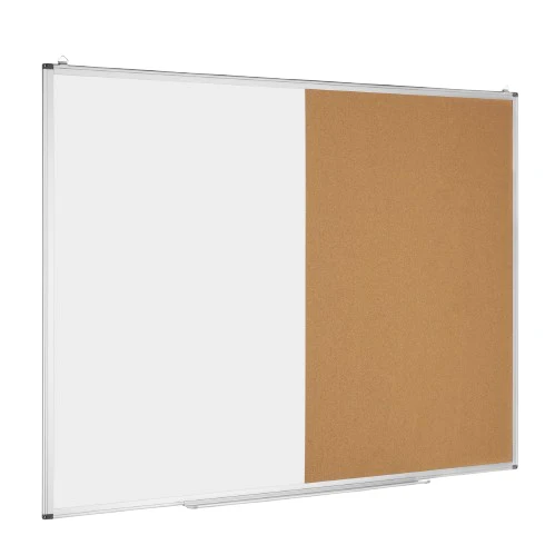 Desky Whiteboard + Pinboard Combo 90 x 60cm