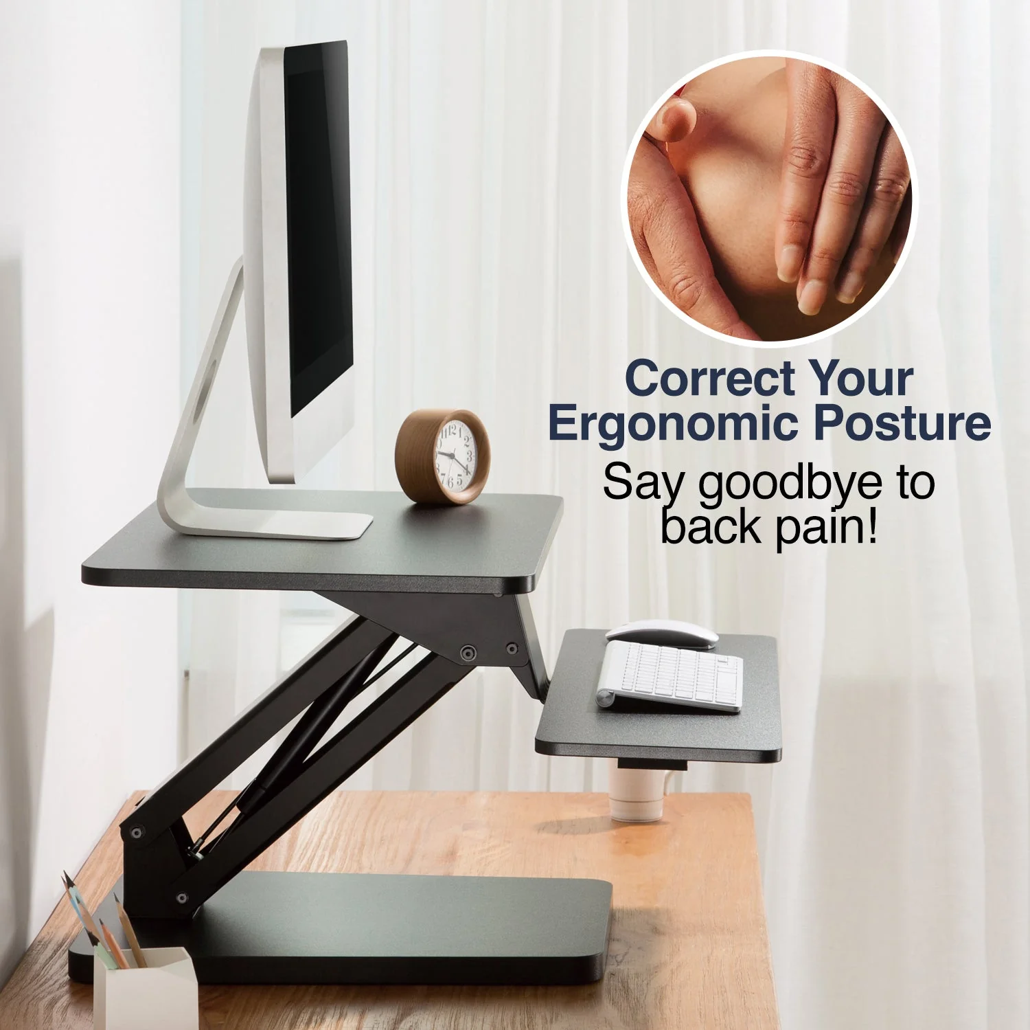 Desky Zero Standing Desk Converter - Image 10