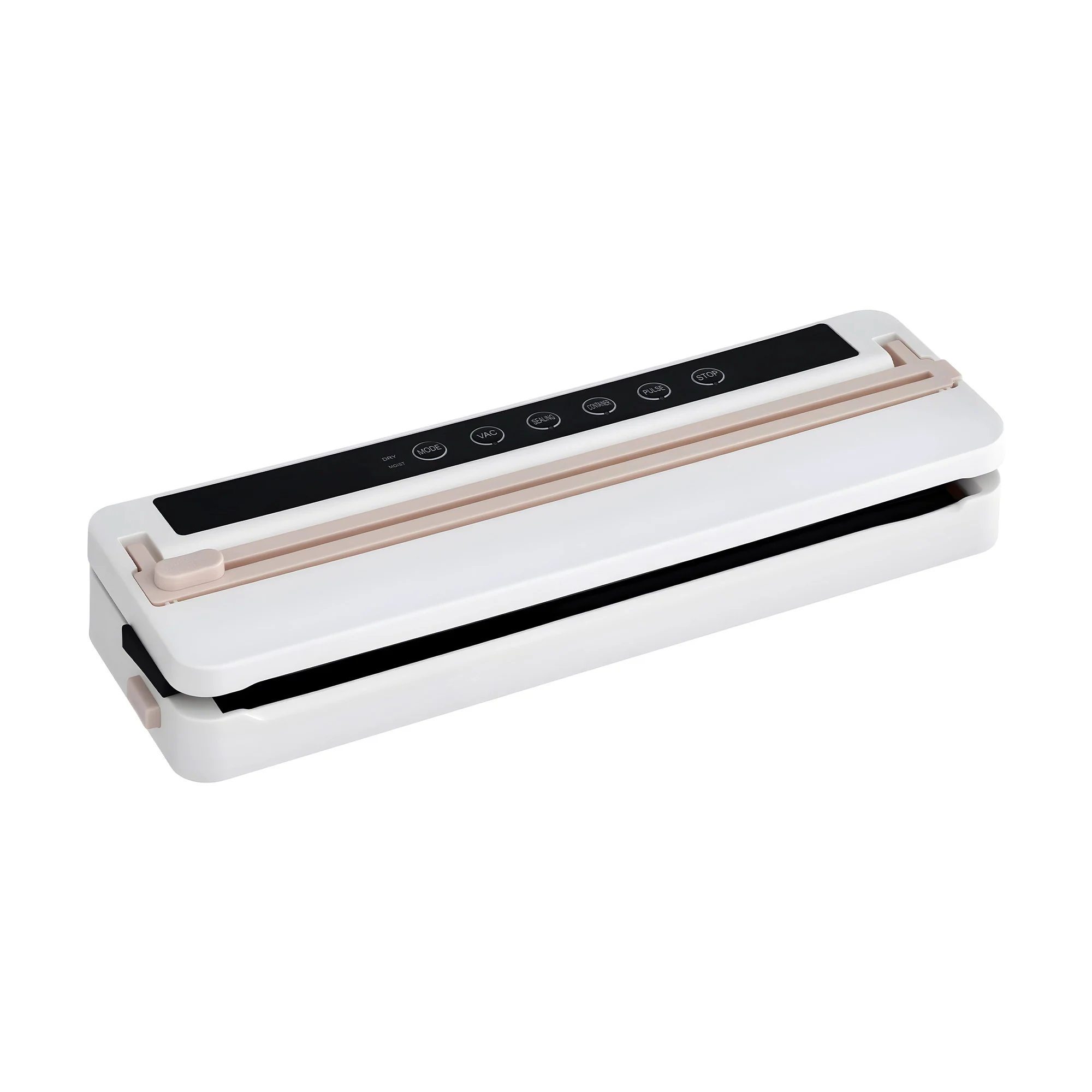 Devanti Food Vacuum Sealer Machine Fresh Storage Auto Seal Slide Cutter 6 Modes White