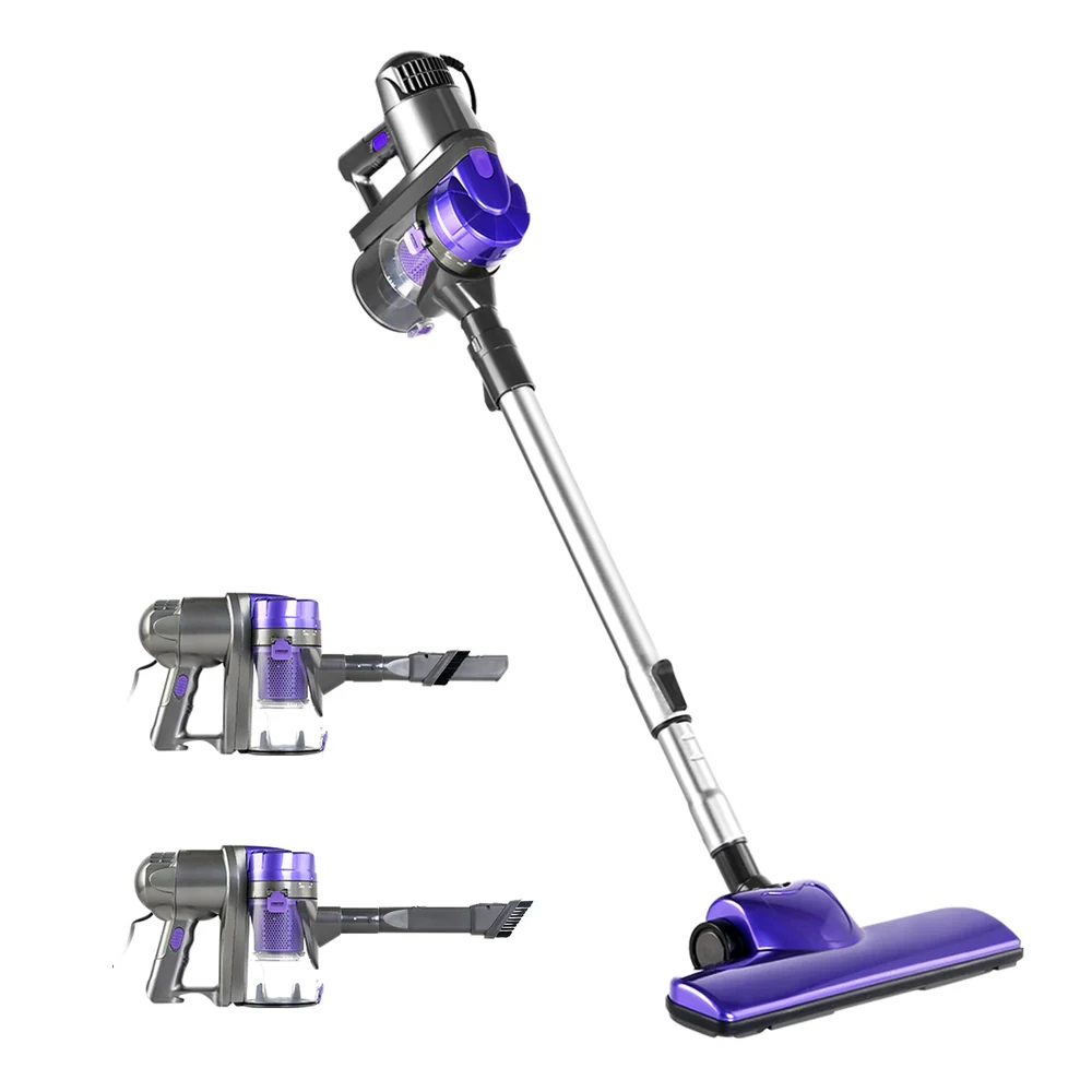 Devanti Stick Vacuum Cleaner Handheld Corded 450W (Purple)