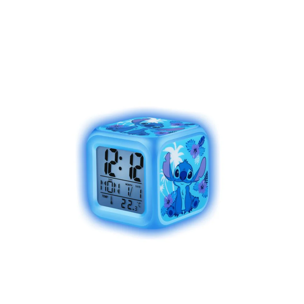 Disney Stitch Glo Alarm Clock - Image 3