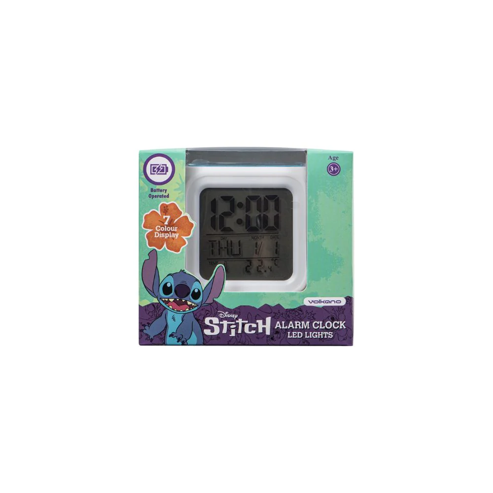 Disney Stitch Glo Alarm Clock - Image 5