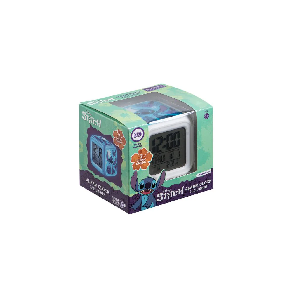 Disney Stitch Glo Alarm Clock - Image 6