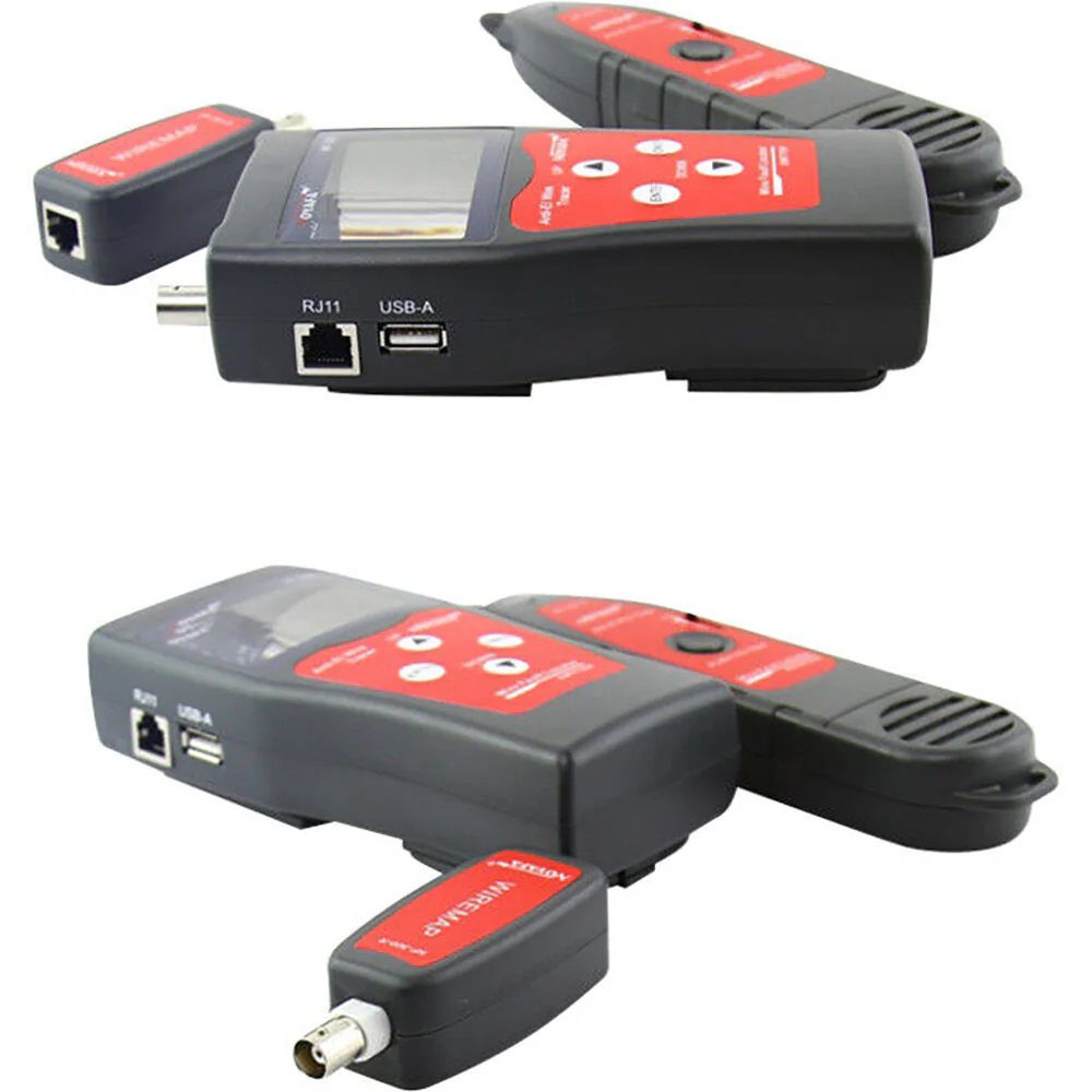Doss NF300 Network Coax Cable Tester Portable For RJ45/RJ11/USB/BNC Black - Image 3