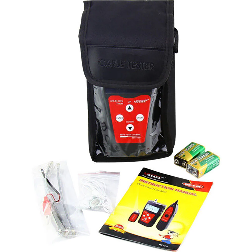 Doss NF300 Network Coax Cable Tester Portable For RJ45/RJ11/USB/BNC Black - Image 4