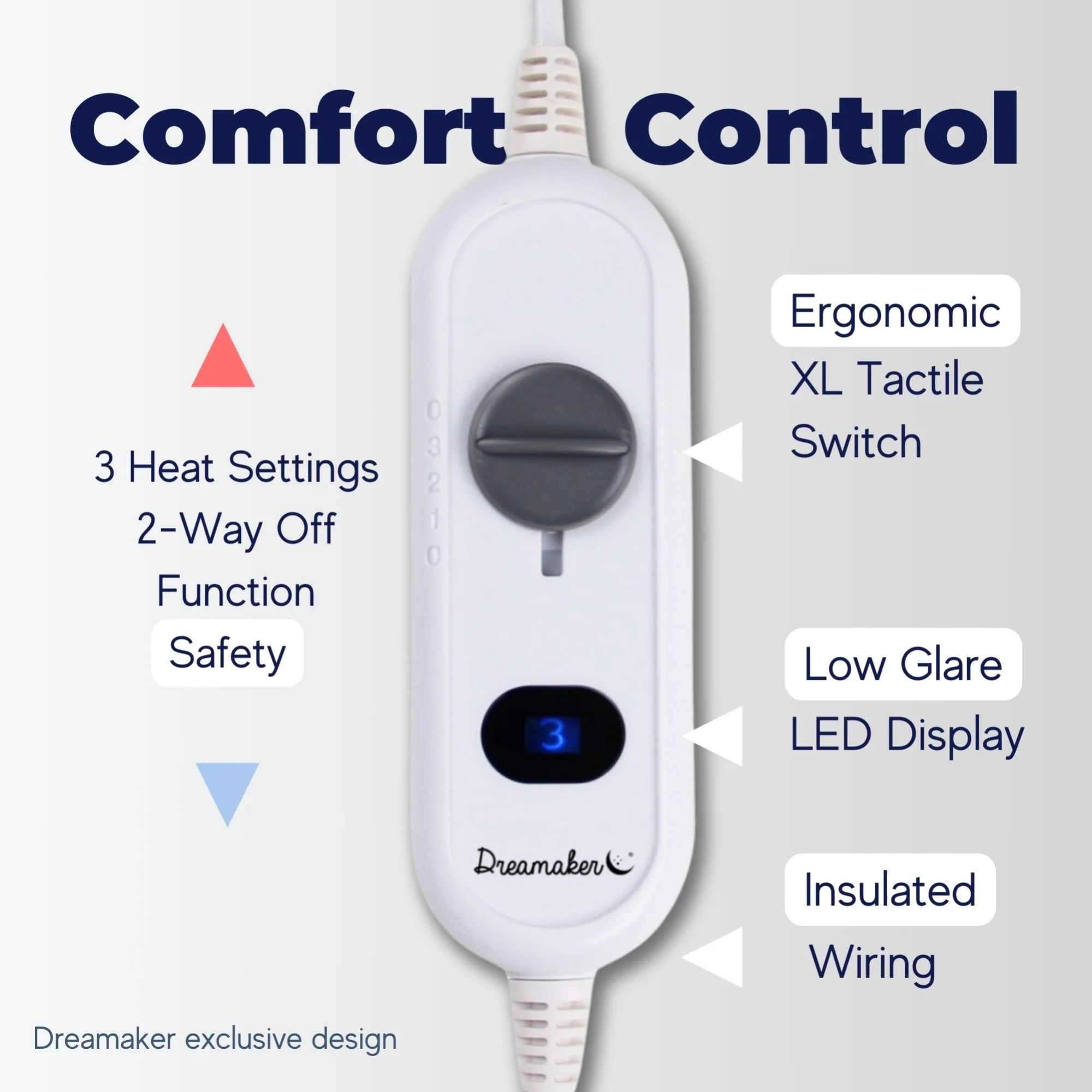 Dreamaker Bamboo Quilted Electric Blanket [King] - Image 7