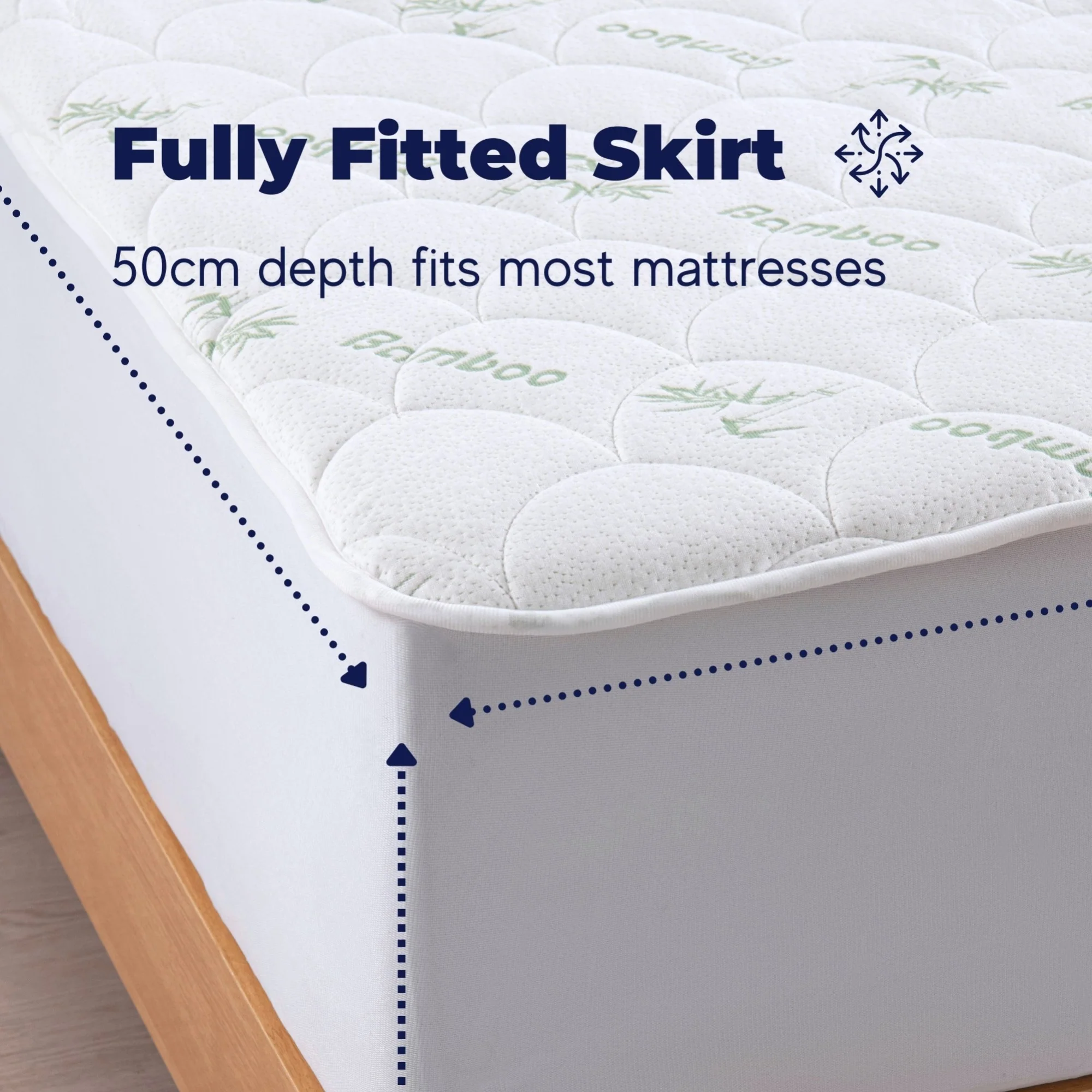 Dreamaker Bamboo Quilted Electric Blanket [King] - Image 9