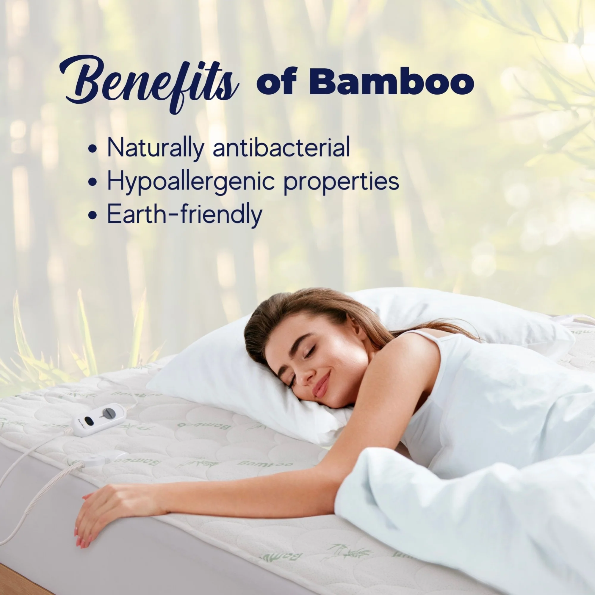 Dreamaker Bamboo Quilted Electric Blanket [Super King] - Image 4