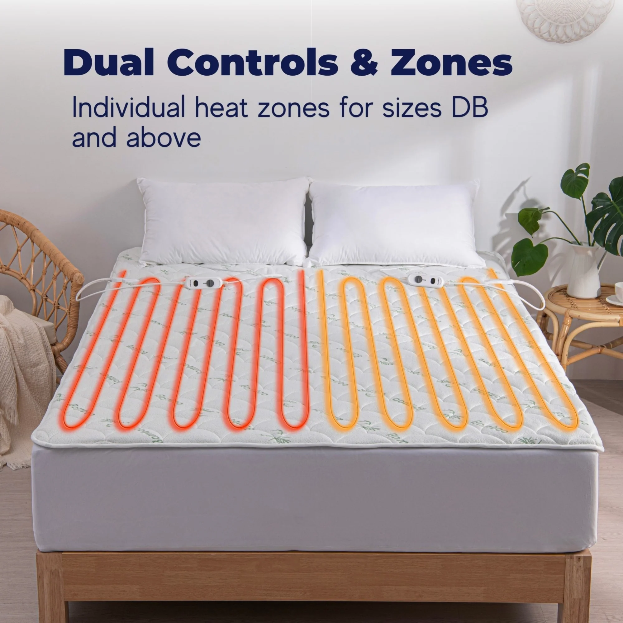 Dreamaker Bamboo Quilted Electric Blanket [Super King] - Image 5