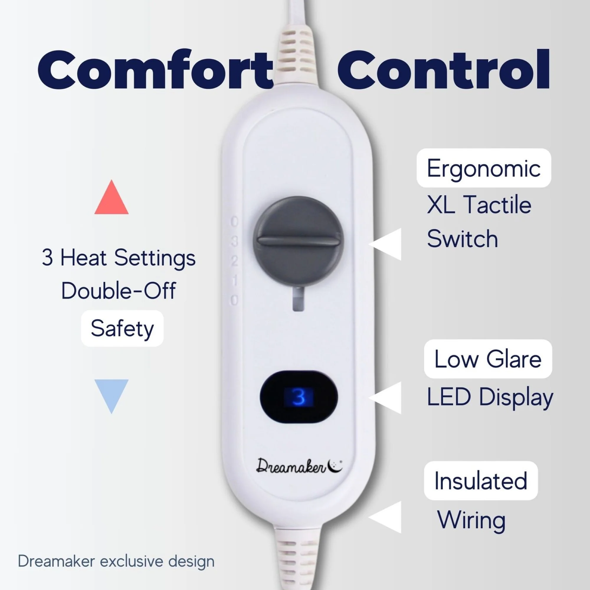 Dreamaker Classic Washable Fitted Electric Blanket [Queen] - Image 7