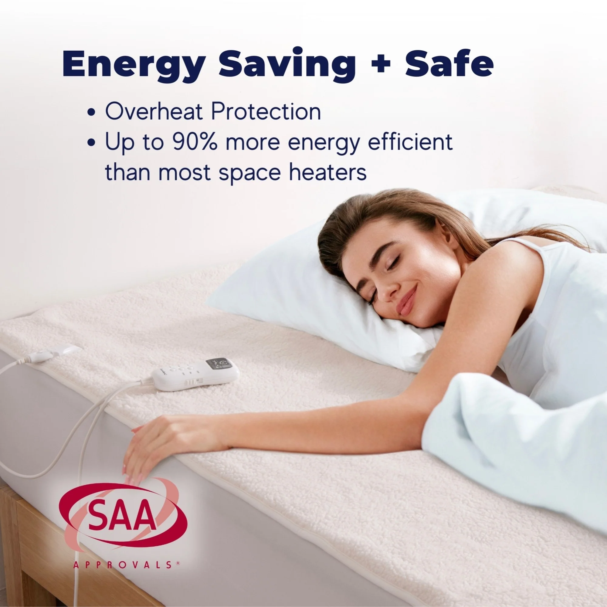 Dreamaker Fleece Top Multizone Electric Blanket [Queen] - Image 6