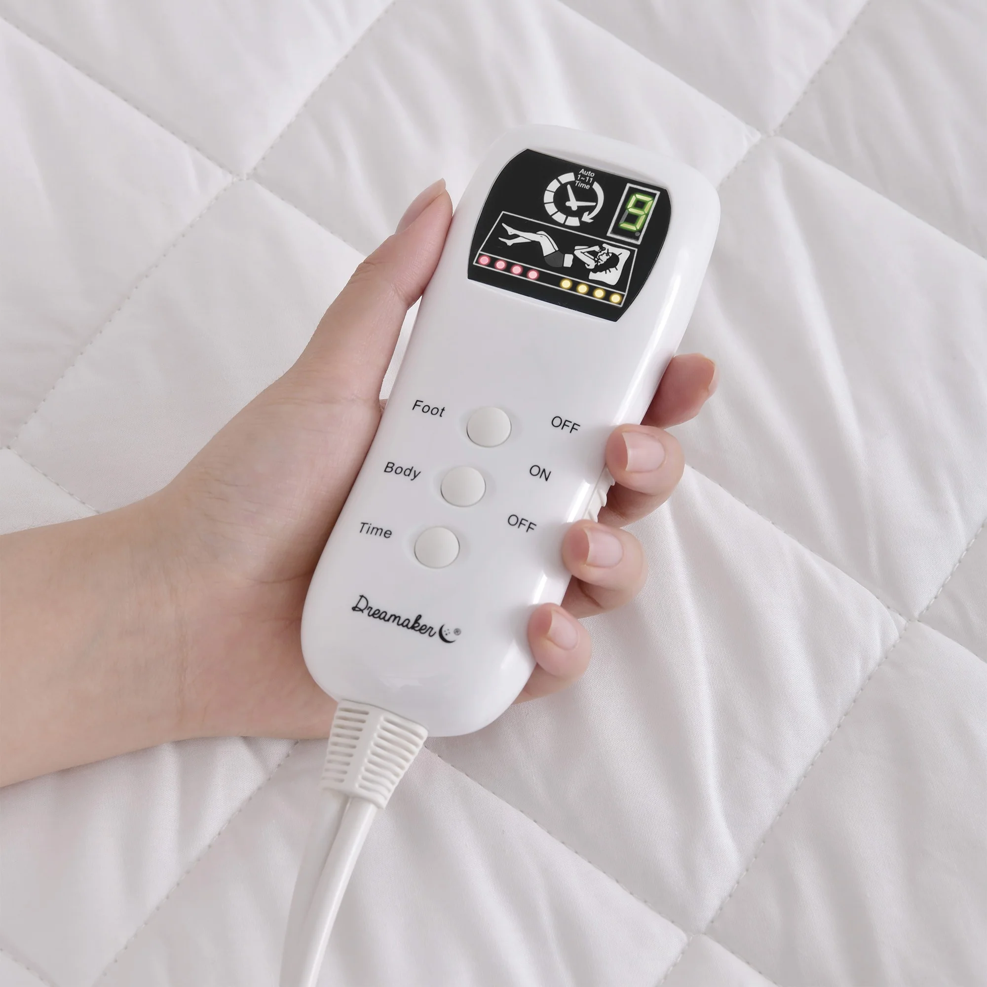 Dreamaker Healthguard Cotton Cover Quilted Electric Blanket [Super King Bed] - Image 5