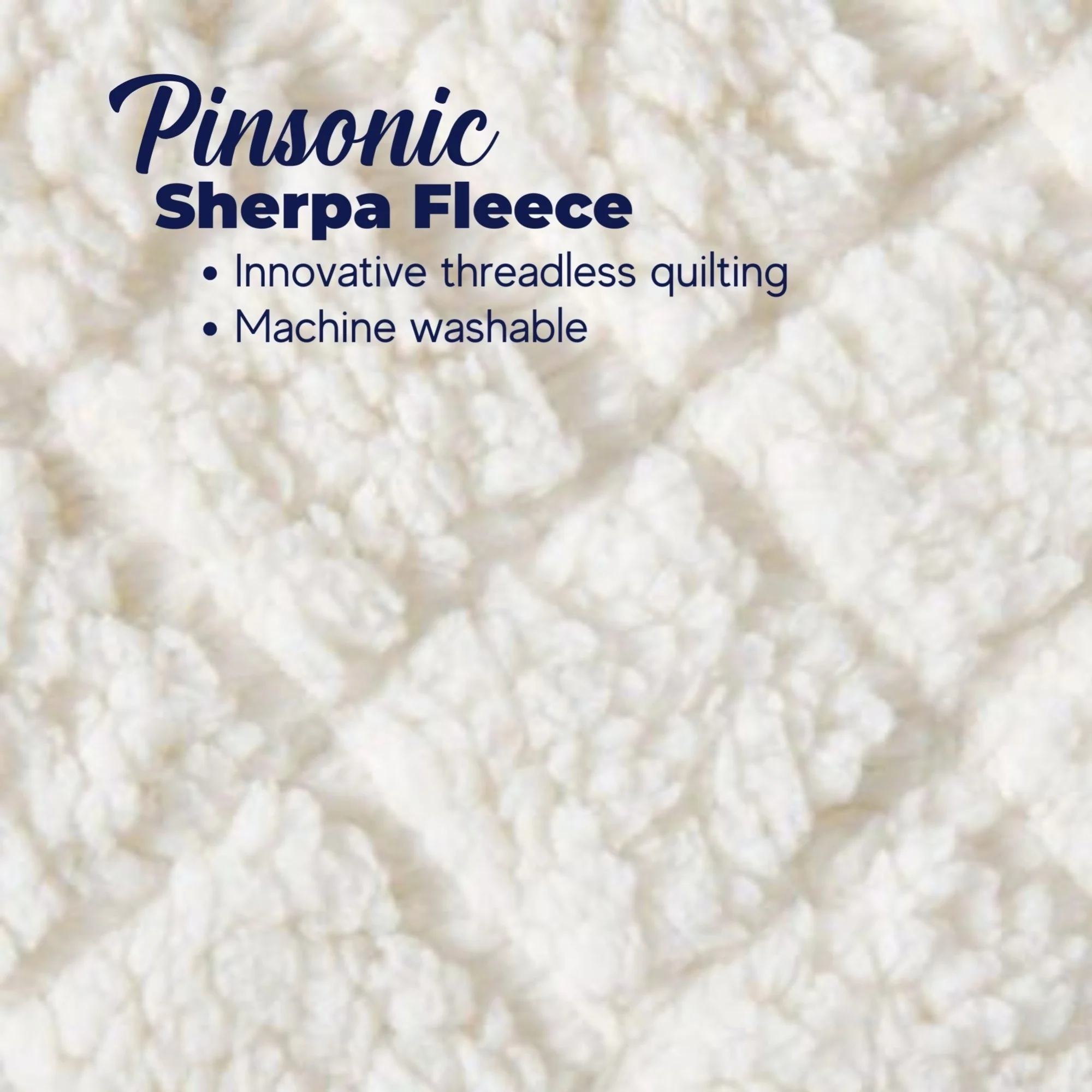 Dreamaker Pinsonic Quilted Sherpa Fleece Electric Blanket [Double] - Image 4