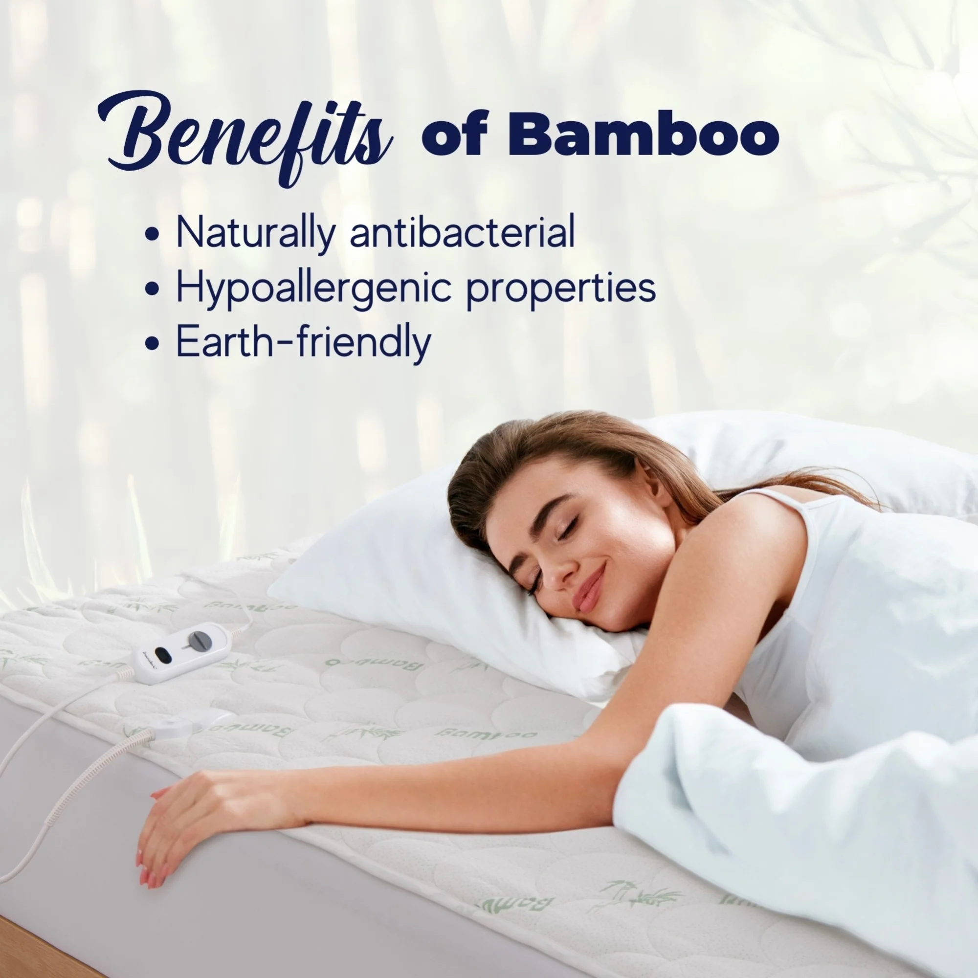 Dreamaker Waterproof Bamboo Electric Blanket [King Single] - Image 5