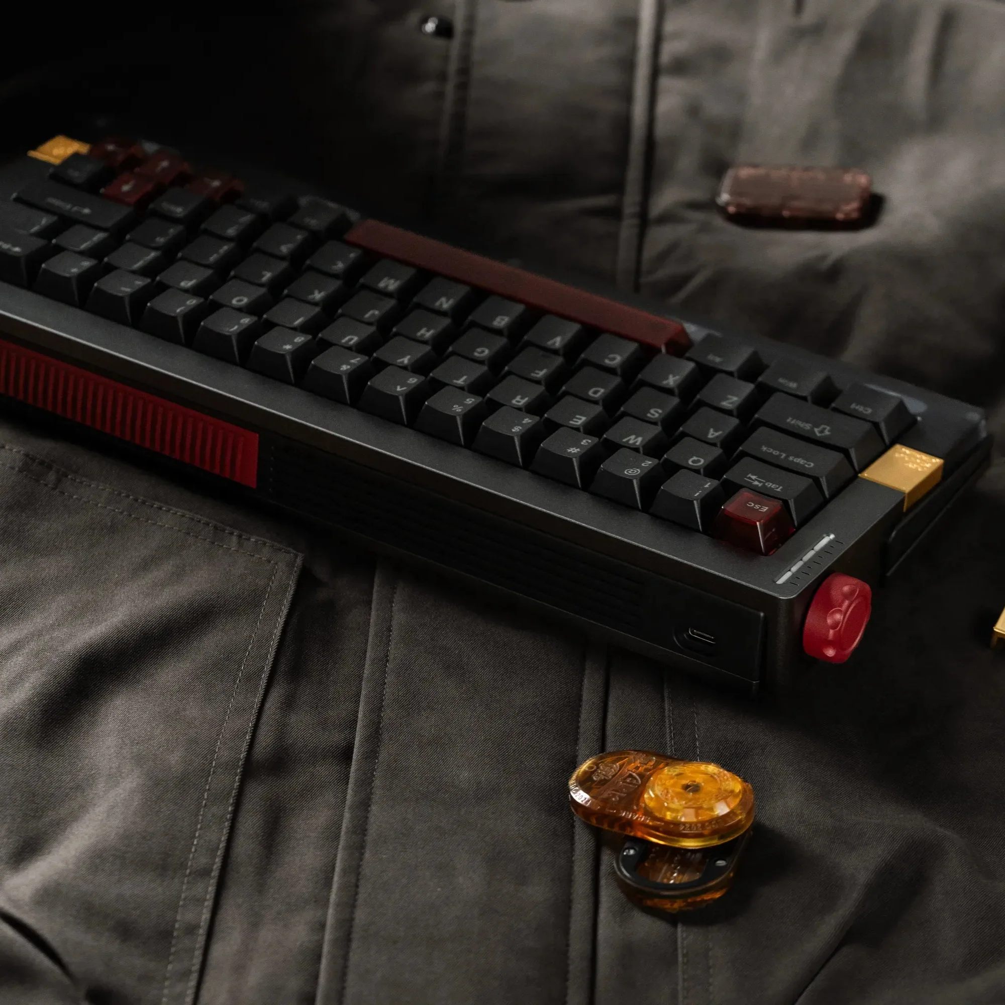 DRY STUDIO Retro 63 RT HE Magnetic Switch 8K Wired Gaming Keyboard (Dark Void) - Image 2