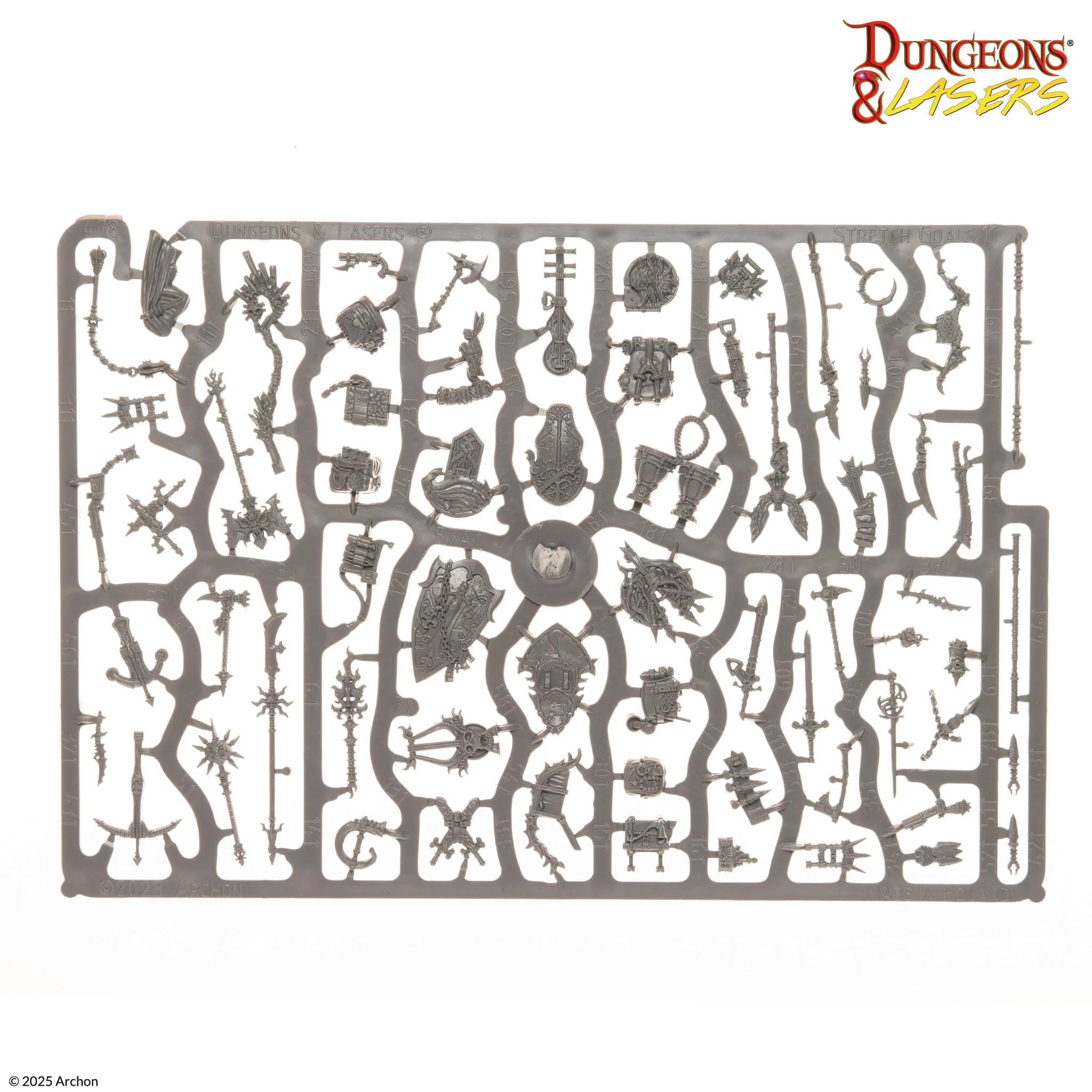 Dungeons & Dragons Dungeons & Lasers: Miniatures Adventurer's Gear Set - Image 4