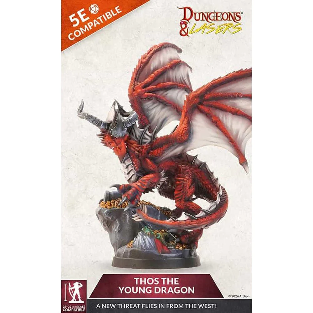 Dungeons & Dragons Dungeons & Lasers: Thos The Young Dragon